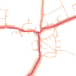 Daytime road noise heatmap for CH64 2TX
