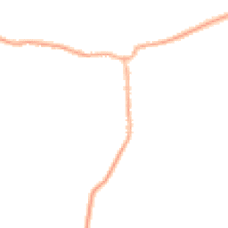 Night-time road noise heatmap for CH64 2UH