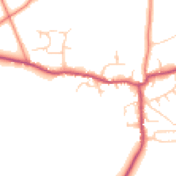 Daytime road noise heatmap for CH64 2XB