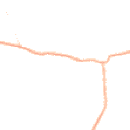 Night-time road noise heatmap for CH64 2XB