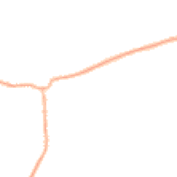 Night-time road noise heatmap for CH64 2XE