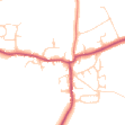 Daytime road noise heatmap for CH64 2XR