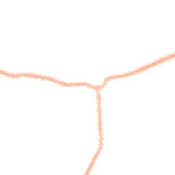 Night-time road noise heatmap for CH64 2XR