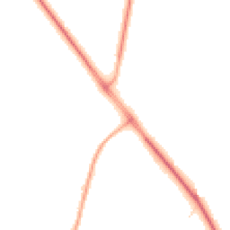 Night-time road noise heatmap for CH64 3AB