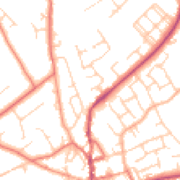 Daytime road noise heatmap for CH64 3TL