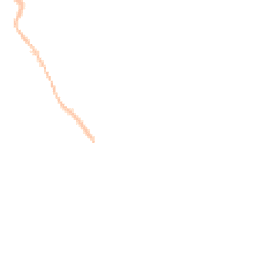 Night-time road noise heatmap for CH64 4BU