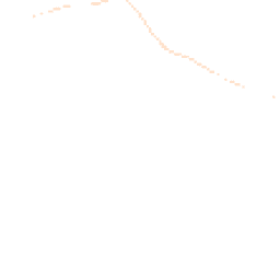 Night-time road noise heatmap for CH64 6TE