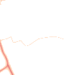 Daytime road noise heatmap for CH64 8TA