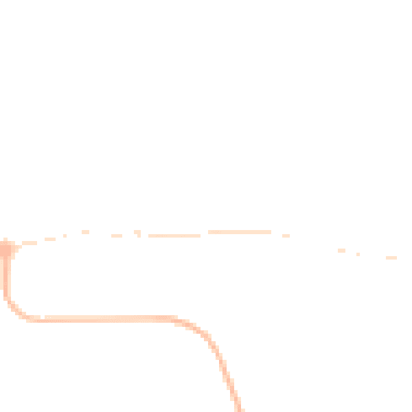 Night-time road noise heatmap for CM0 7AN