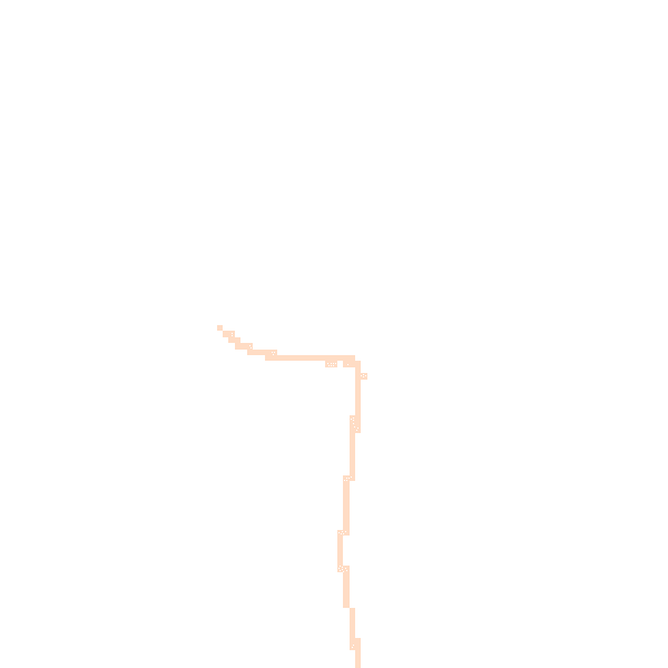 Night-time road noise heatmap for CM0 7QU