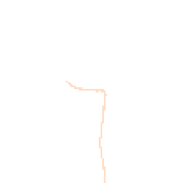 Night-time road noise heatmap for CM0 7QX