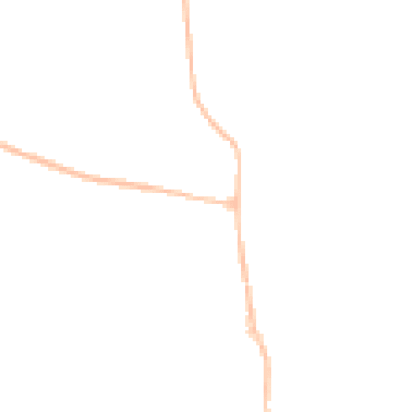 Night-time road noise heatmap for CM0 8DB