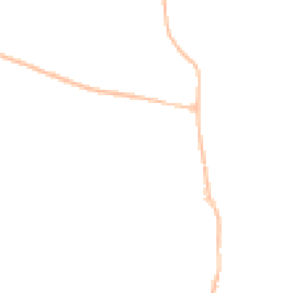 Night-time road noise heatmap for CM0 8DJ