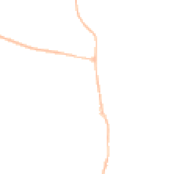 Night-time road noise heatmap for CM0 8DQ