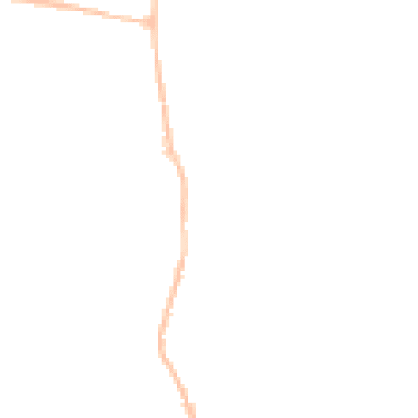 Night-time road noise heatmap for CM0 8DT