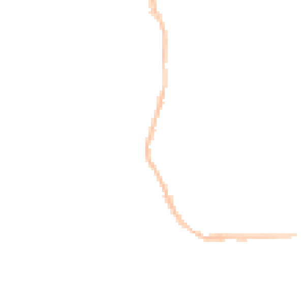 Night-time road noise heatmap for CM0 8HQ