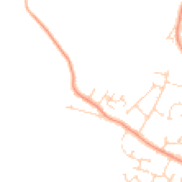Daytime road noise heatmap for CM12 0EX