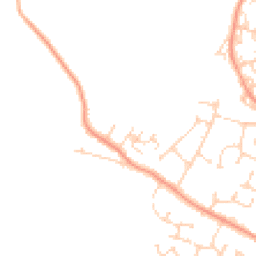 Daytime road noise heatmap for CM12 0EZ