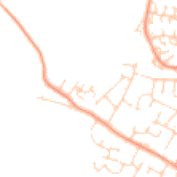 Daytime road noise heatmap for CM12 0HA