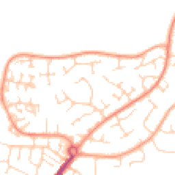 Daytime road noise heatmap for CM12 0UN