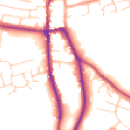 Daytime road noise heatmap for CM12 9LH