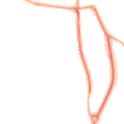 Night-time road noise heatmap for CM12 9NZ