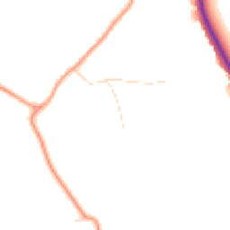 Daytime road noise heatmap for CM12 9TG