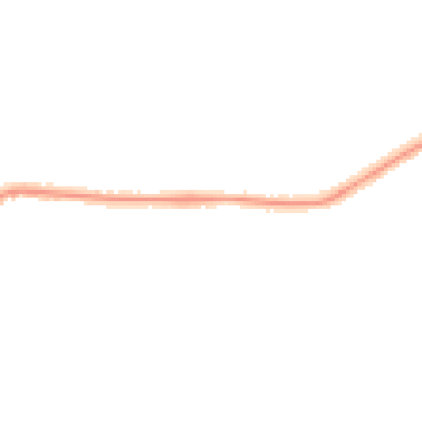 Night-time road noise heatmap for CM13 1AT