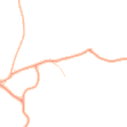 Daytime road noise heatmap for CM13 1UL
