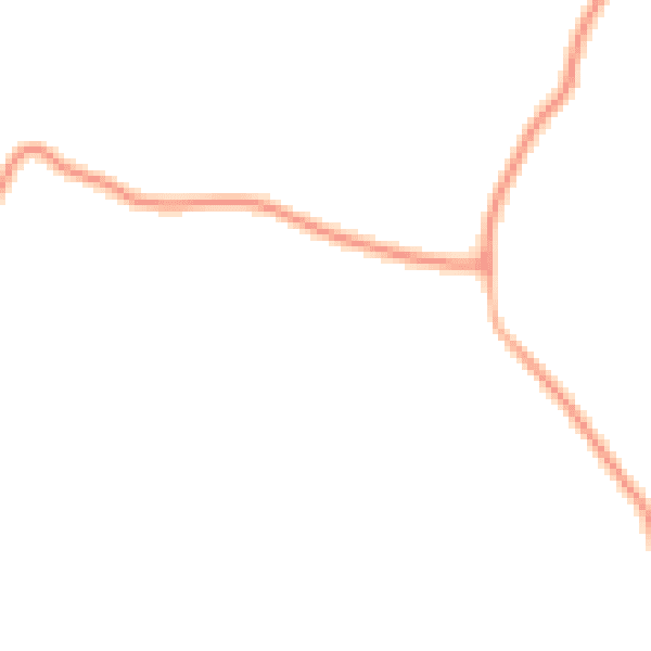 Daytime road noise heatmap for CM13 1UP
