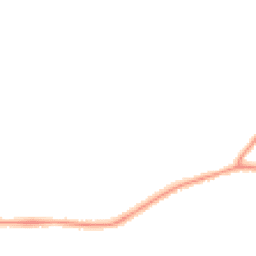 Night-time road noise heatmap for CM13 1YL