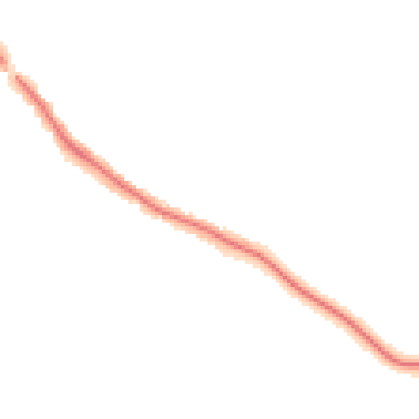 Night-time road noise heatmap for CM13 2AF