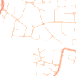 Daytime road noise heatmap for CM13 2JX