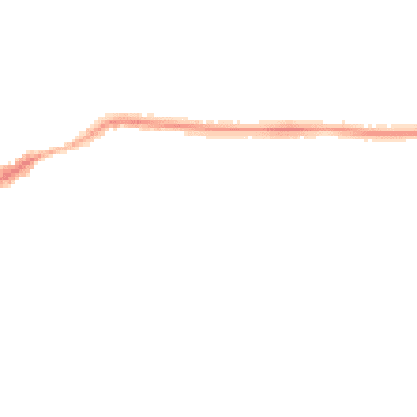 Night-time road noise heatmap for CM13 2PT