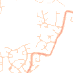 Daytime road noise heatmap for CM13 2TP