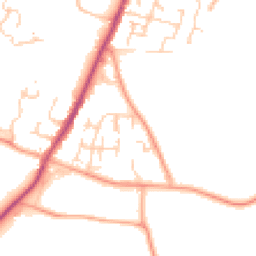 Daytime road noise heatmap for CM13 3AY