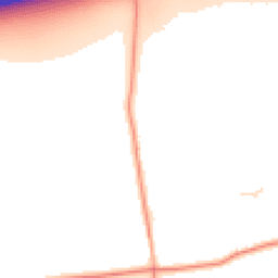 Daytime road noise heatmap for CM13 3EH