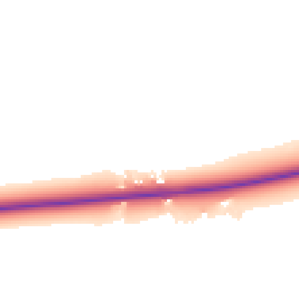 Night-time road noise heatmap for CM13 3EU