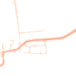 Daytime road noise heatmap for CM13 3LZ