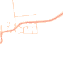 Daytime road noise heatmap for CM13 3NF