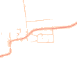Daytime road noise heatmap for CM13 3NH