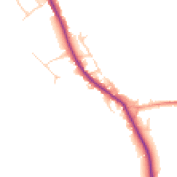 Daytime road noise heatmap for CM13 3PE