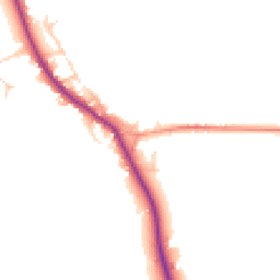 Daytime road noise heatmap for CM13 3PR