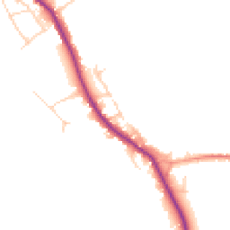 Daytime road noise heatmap for CM13 3QA
