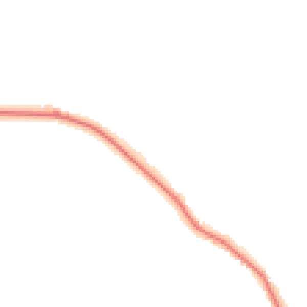 Night-time road noise heatmap for CM13 3QJ