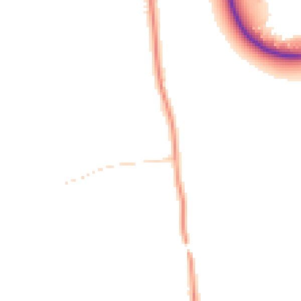 Daytime road noise heatmap for CM13 3SP
