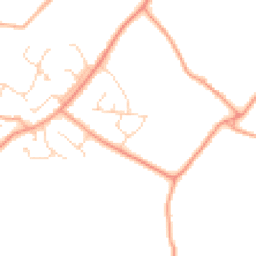 Daytime road noise heatmap for CM15 0BS