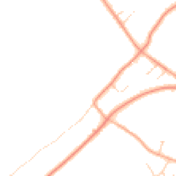 Daytime road noise heatmap for CM15 0DR