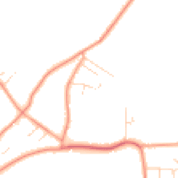 Daytime road noise heatmap for CM15 0HE