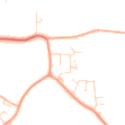 Daytime road noise heatmap for CM15 0PB